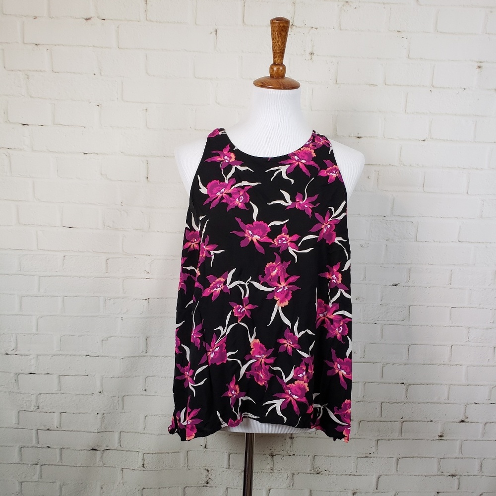 Old Navy Floral sleeveless blouse